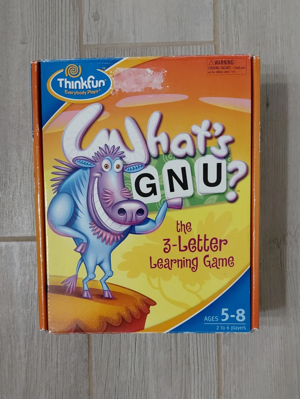 What's GNU? Think Fun the 3-Letter Learning Game